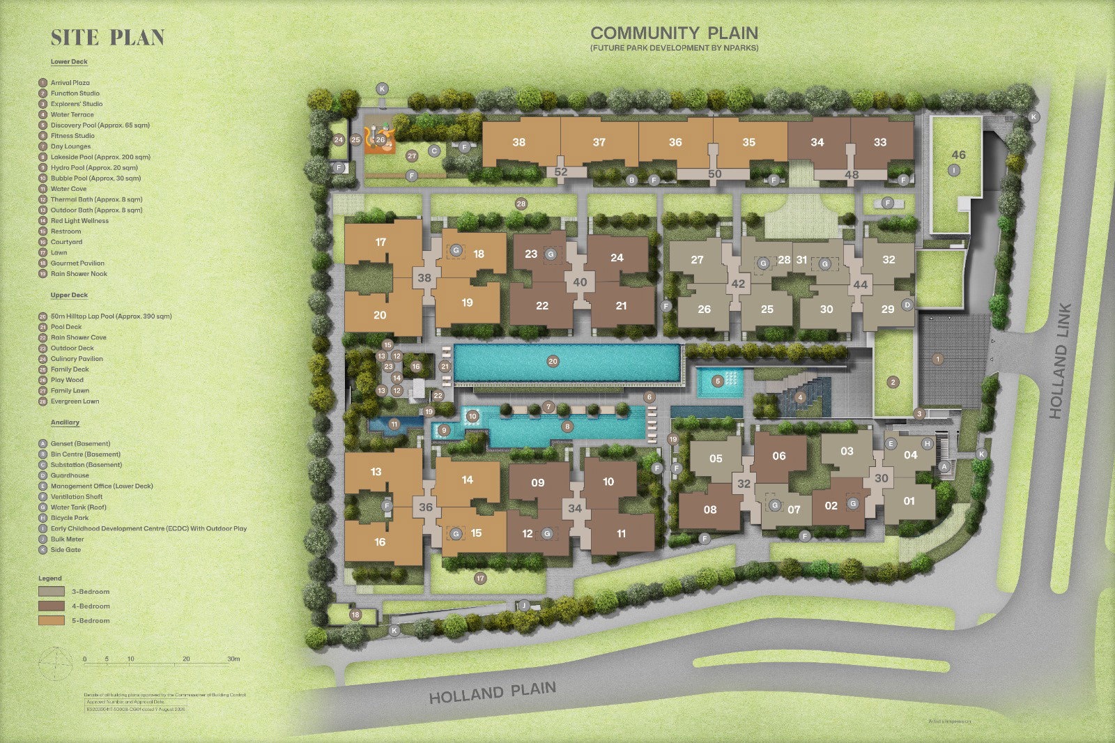 Amberwood at Holland Site Plan